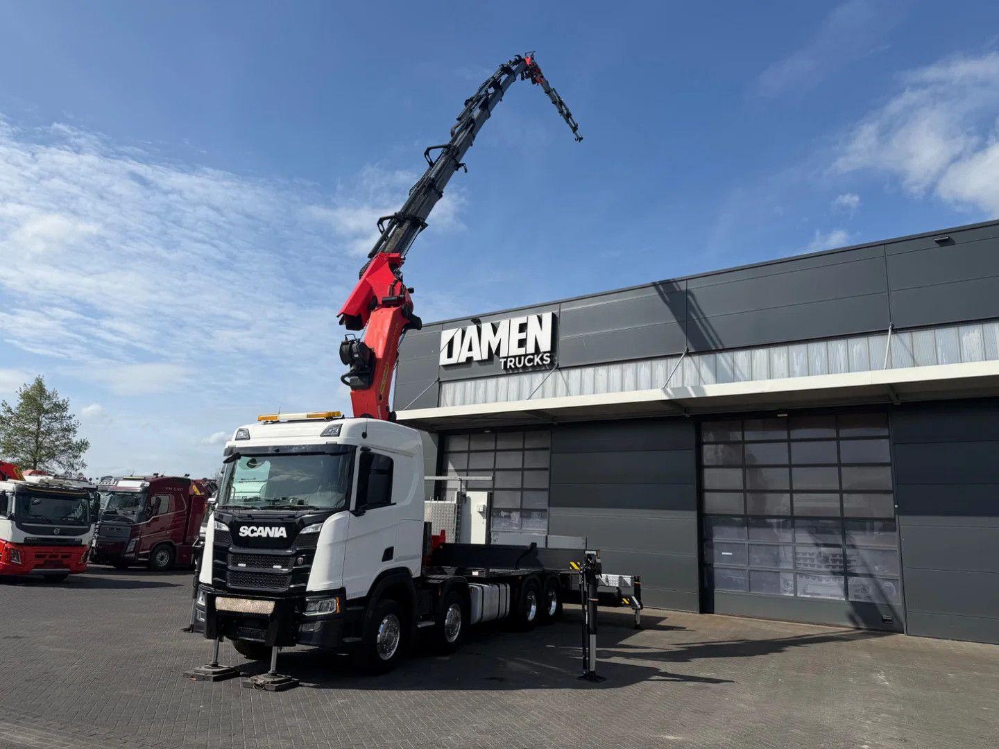 Scania R 500 8x4 Palfinger PK 92002-SH G + JIB PJ 125 E