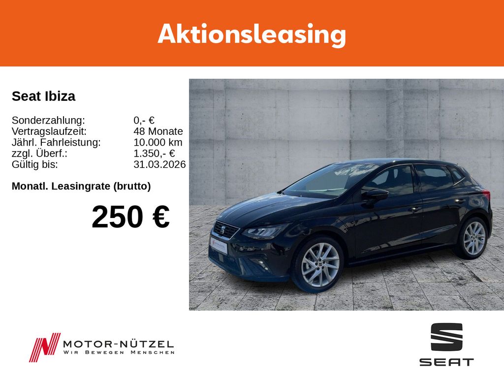 Ibiza FR 116PS DSG/ SHZ/ KESSY/ NAVI/ Paket-M