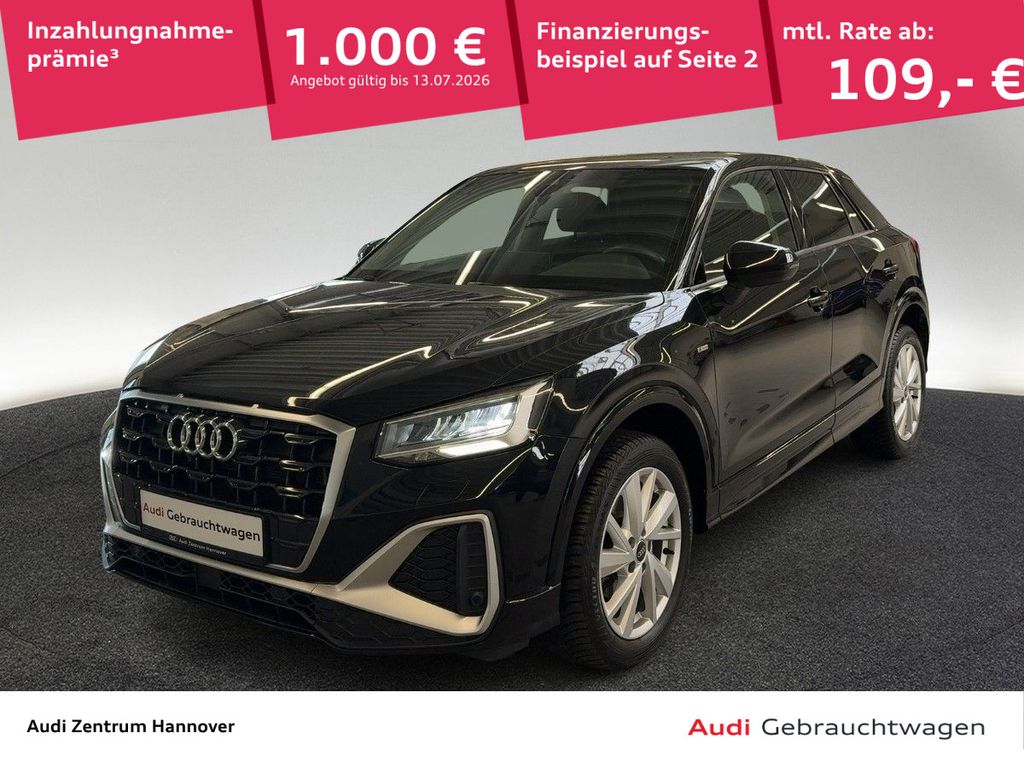 Audi Q2 S line 30 TFSI virtual AHK