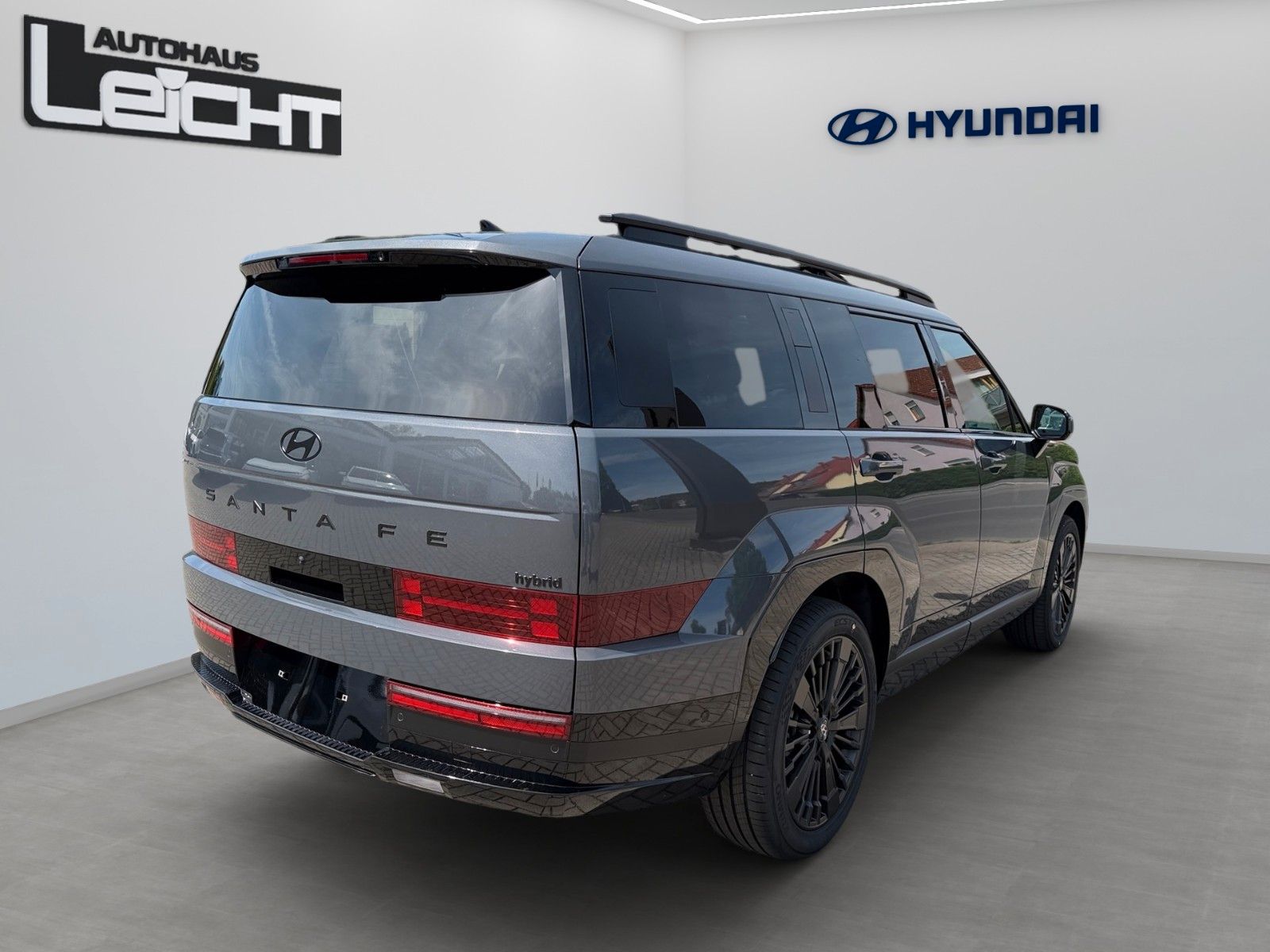 Hyundai Santa Fe Hybrid Allrad Blackline, Schiebedach imagem 3
