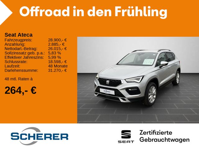 Seat Ateca Style / Rückfahrkamera / Climatronic / LED