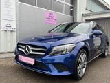 Mercedes-Benz C 400 T 4M*BURMESTER*Business*LED*DAB*AHK*3,99% - blaue Mercedes-Benz C 400