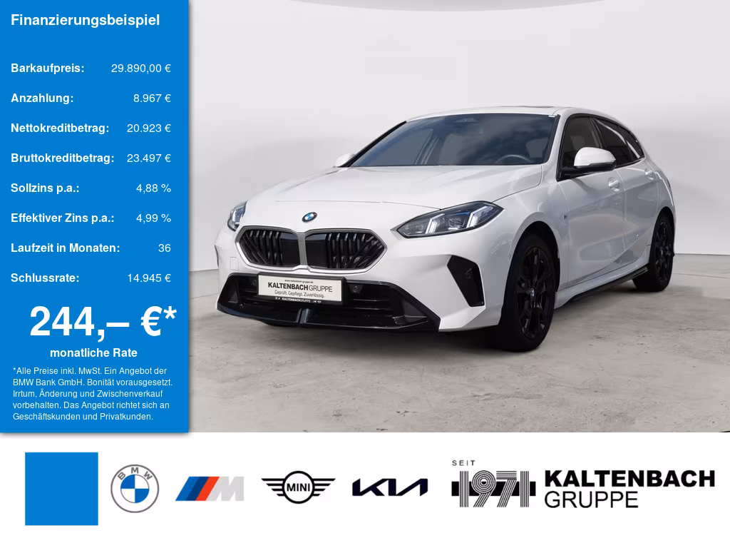 BMW 118d M-Sport PANO LED NAVI KAMERA SHZ PDC KLIMA