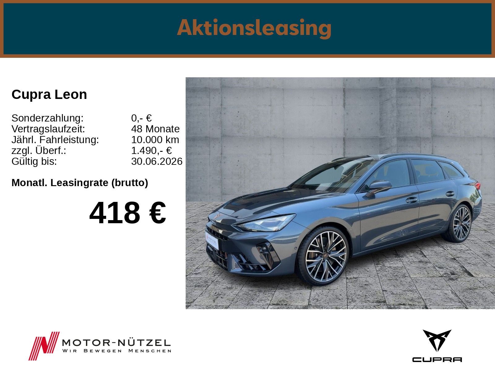 Cupra Leon Sportstourer VZ 2.0 TSI  4Drive