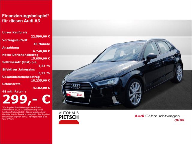 Audi A3 Sportback 35 TFSI sport LED NAVI VC GRA PDC