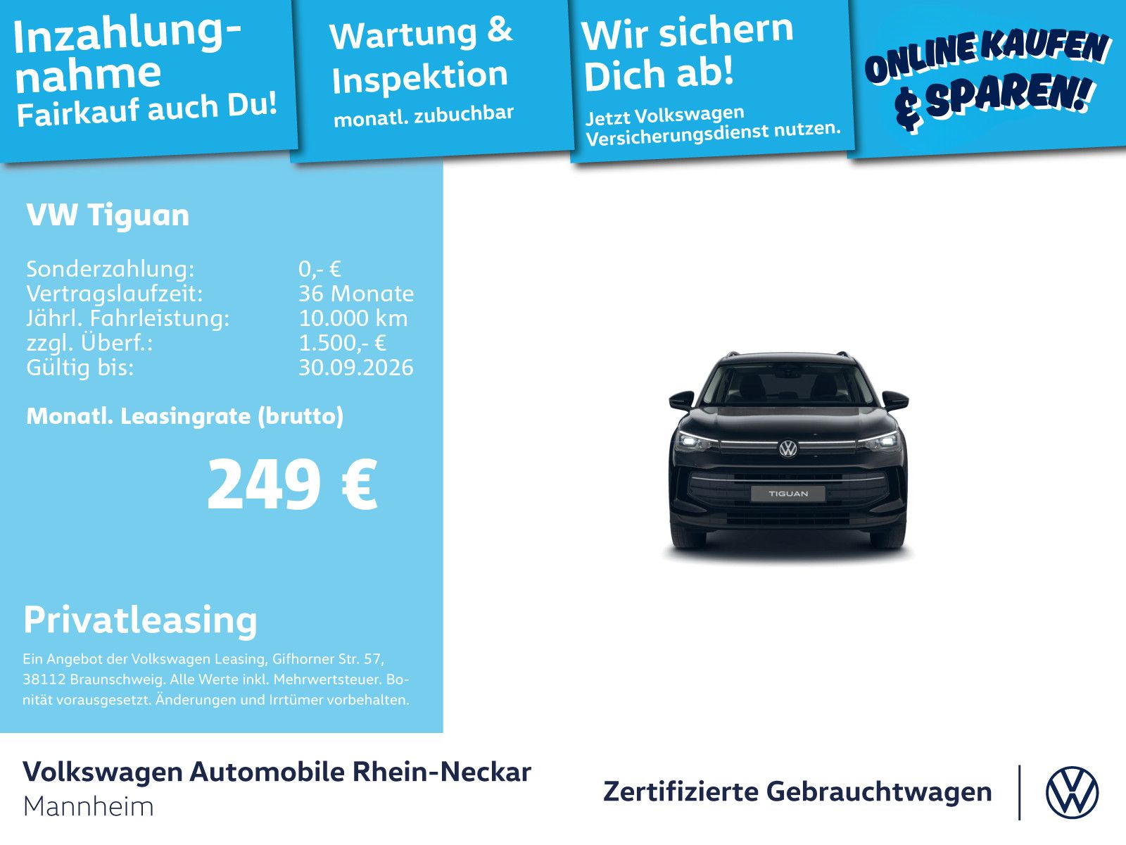 Volkswagen Tiguan 1.5 eTSI GOAL DSG Navi AHK Kamera uvm imagem 2
