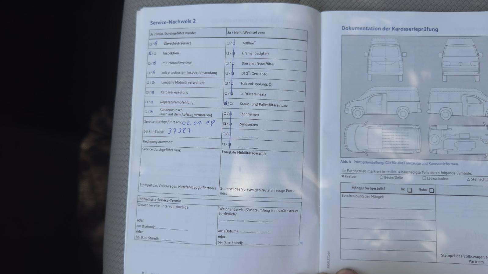 Volkswagen T6 Transporter Kombi FWD*9-Sitz*Klima*DEKRA-TÜV*