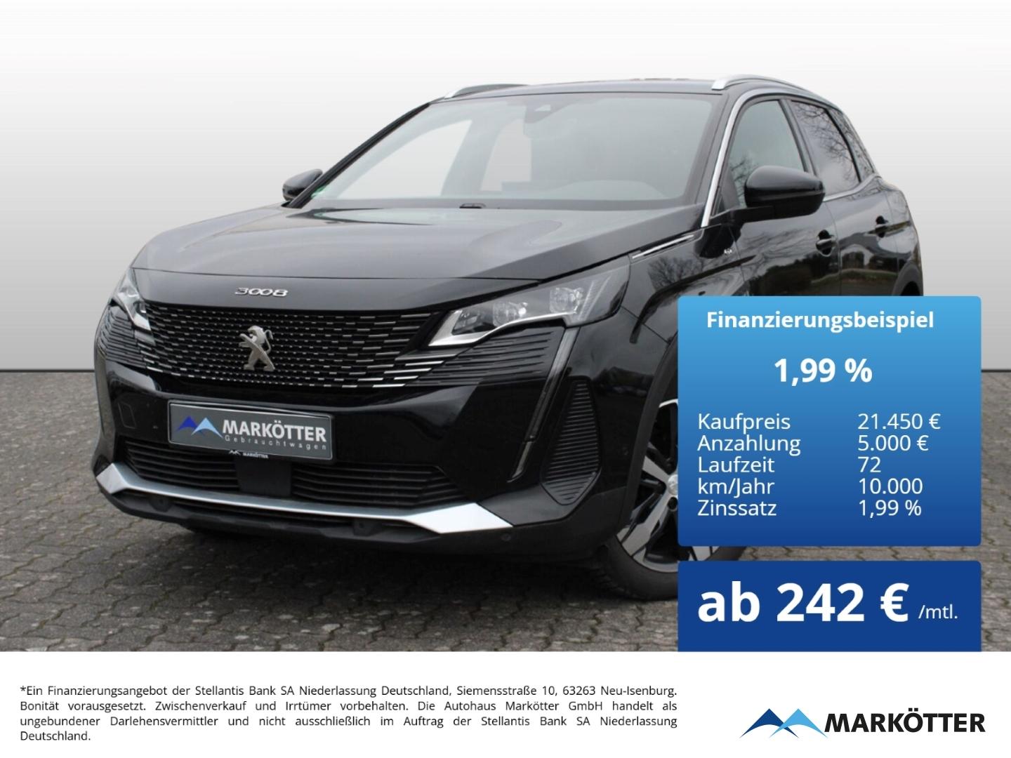 Peugeot 3008 GT 1.2 PureTech 130  AHK/ACC/BLIS/CAM