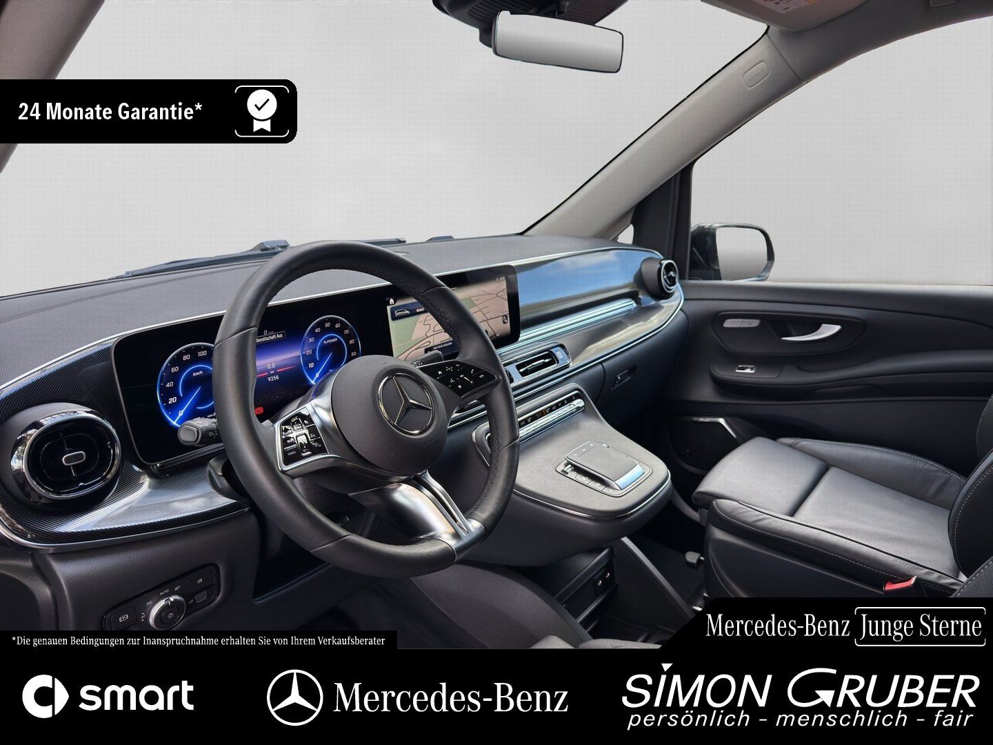 Fahrzeugabbildung Mercedes-Benz EQV 300 lang Leder Multibeam Dist Burm 6 Sitzer