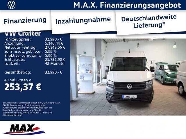 Crafter 35 Kasten HD LR 2.0 TDI 103 kW KLIMA PDC