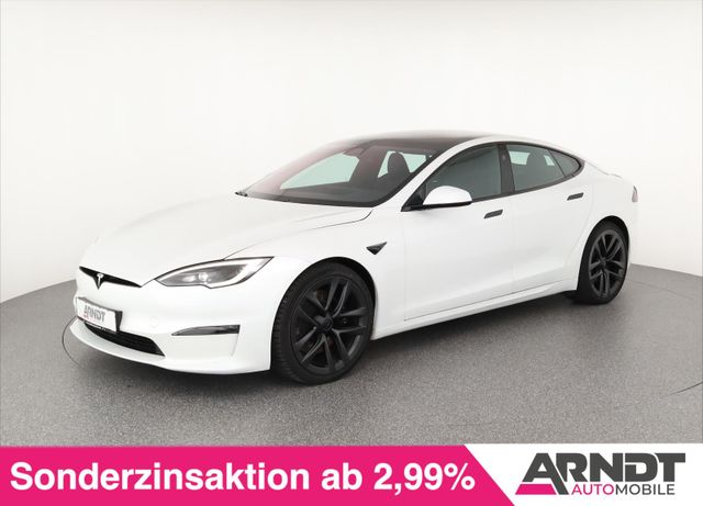 Tesla Model S Plaid FSD Yoke Pano Navi STHZ Kam 21"