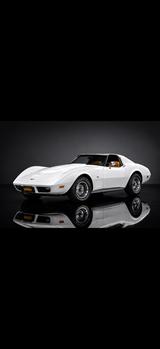 Corvette 77 C3 matching numbers 4-Gang Schalter 54000 ml - Corvette C3: Weiß