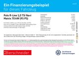 Volkswagen Polo R-Line 1,0 TSI Navi Matrix KESSY virtual - Gebrauchtwagen in Bochum