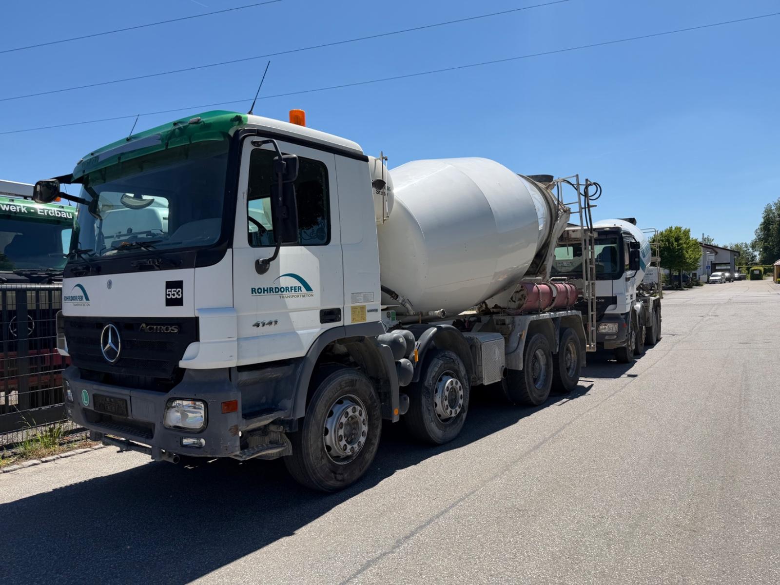 Mercedes-Benz 4141*Betonmischer*8x4*TOP*Liebherr/Schwing/Stett