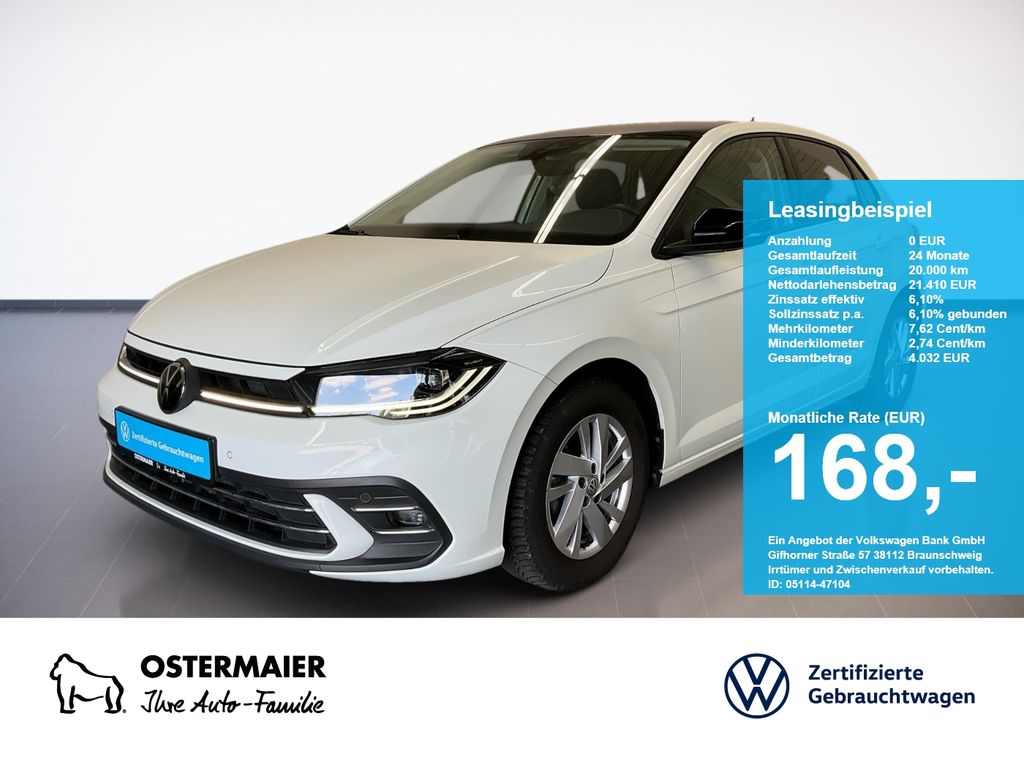 Volkswagen Polo STYLE 1.0TSI 95PS DSG ACC.5J-G.KAMERA.NAVI+