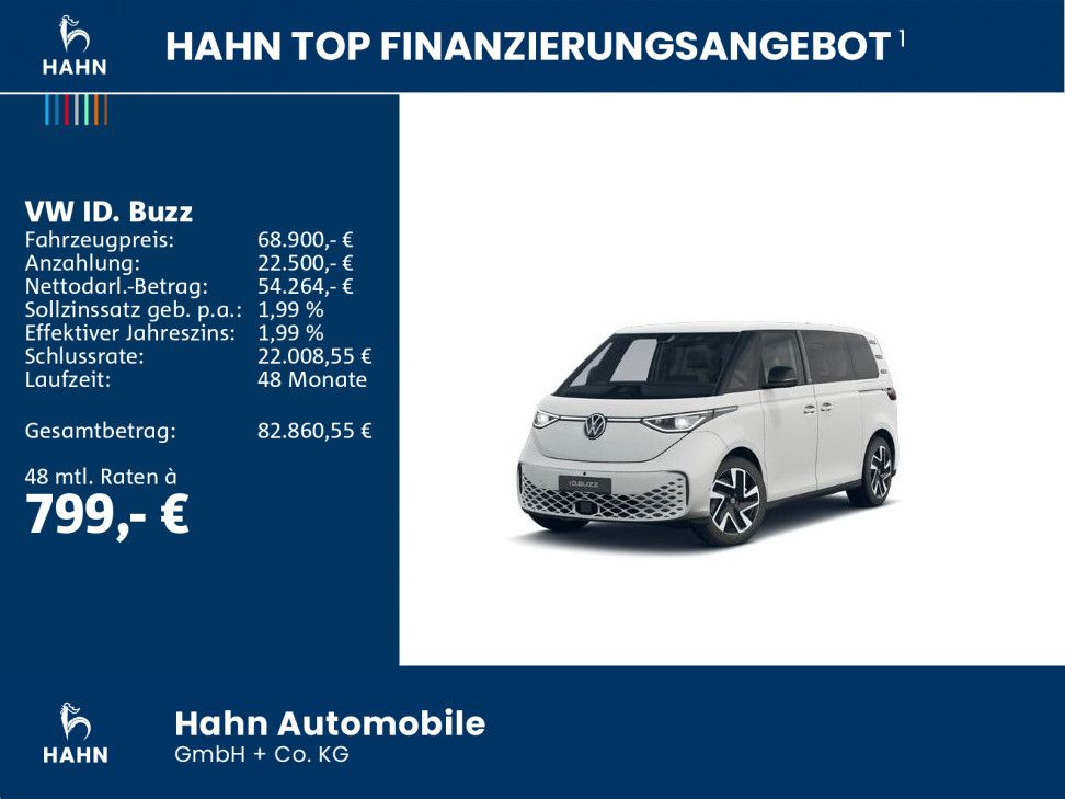 Volkswagen ID. Buzz "Generation" 210 KW KR Wärmepumpe Anhän imagem 2