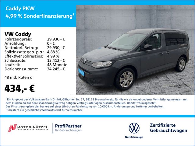 Volkswagen Caddy 1.5 TSI DSG SHZ+RFK+2xPDC+MFL+DAB+STDHZG