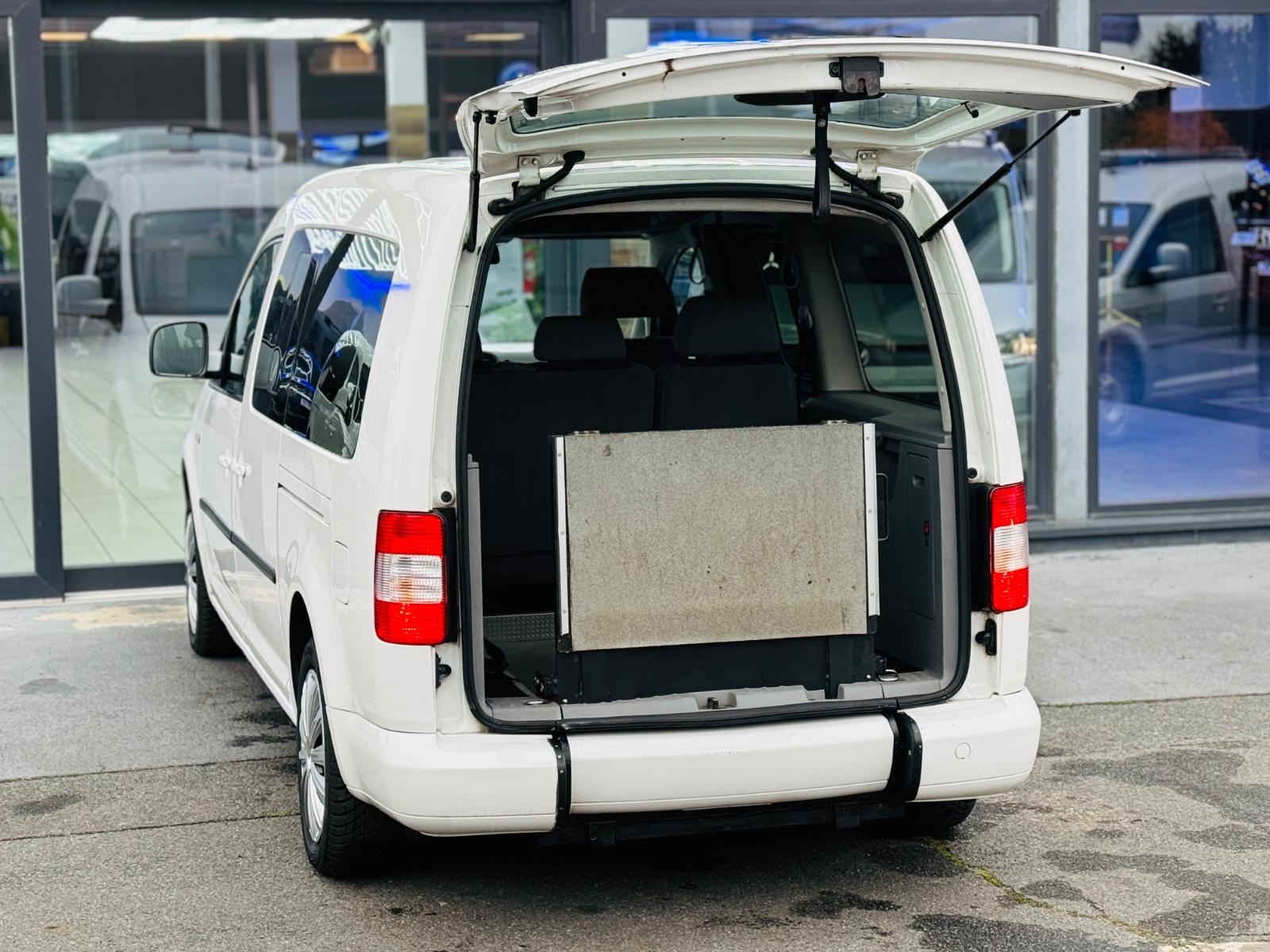 Volkswagen Caddy Maxi-Behindertengerecht-Rampe