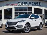 Hyundai Santa Fe blue Premium 4WD| NAVI| RFK| SHZ - gebrauchte Hyundai SANTA FE aus dem Jahr 2016