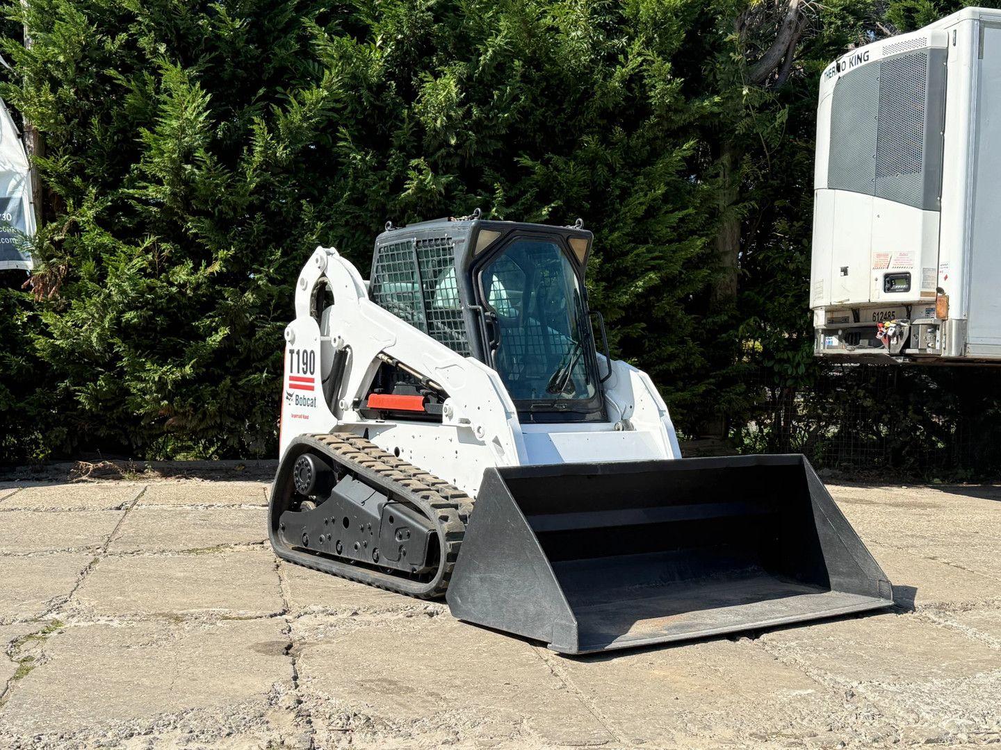 Bobcat T190 SKIDSTEER Closed Cabine High Flow *2560 Hou