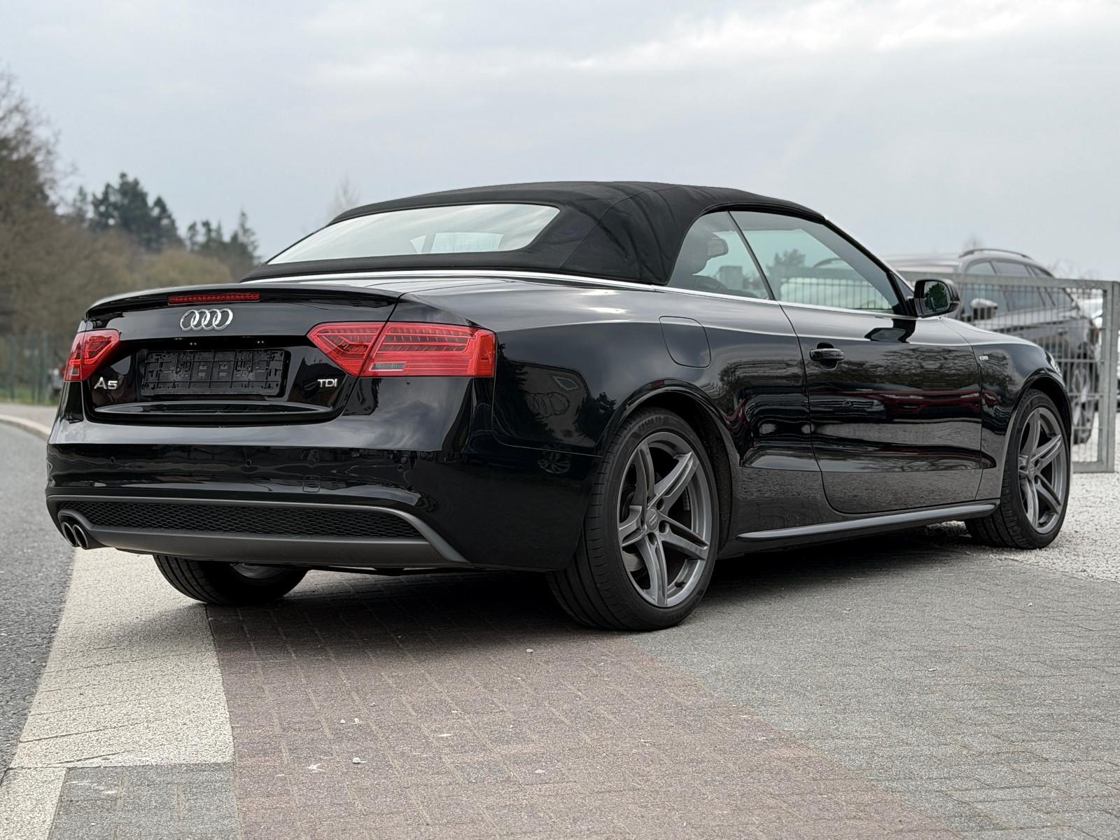 Audi A5 Cabrio 2.0 TDI 3x S line Plus Sportsitze TOP