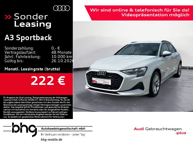 Audi A3 Sportback 30 TFSI advanced