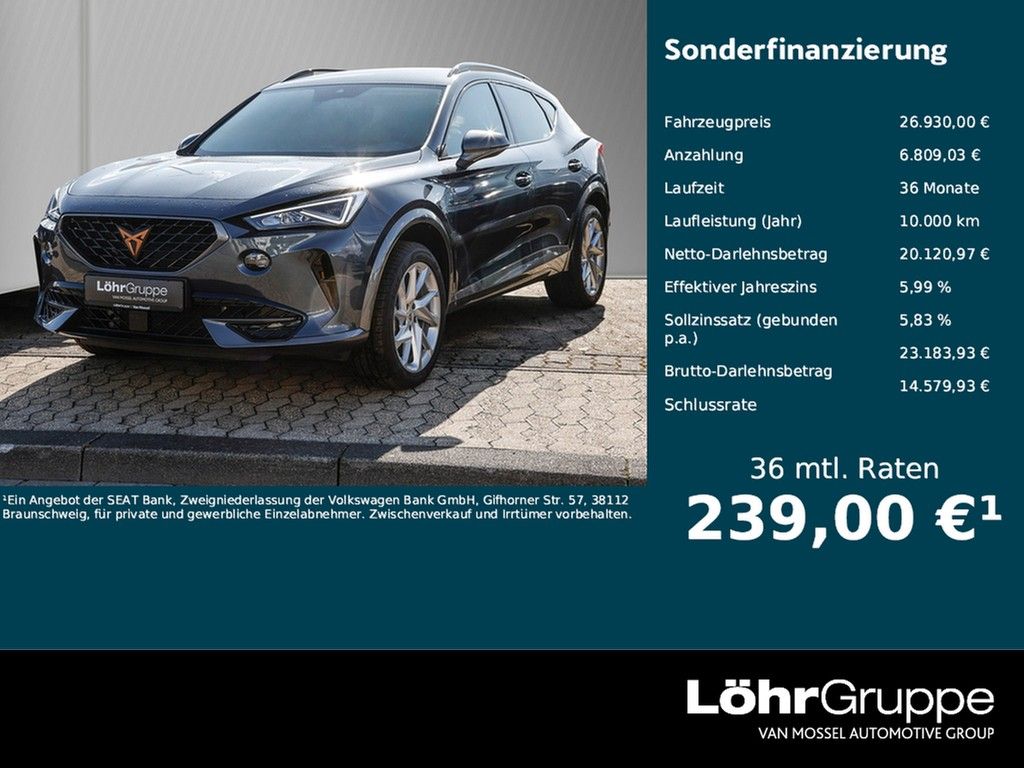 Cupra Formentor 1.5 TSI DSG /Navi/LED/ACC/RFK/DAB+