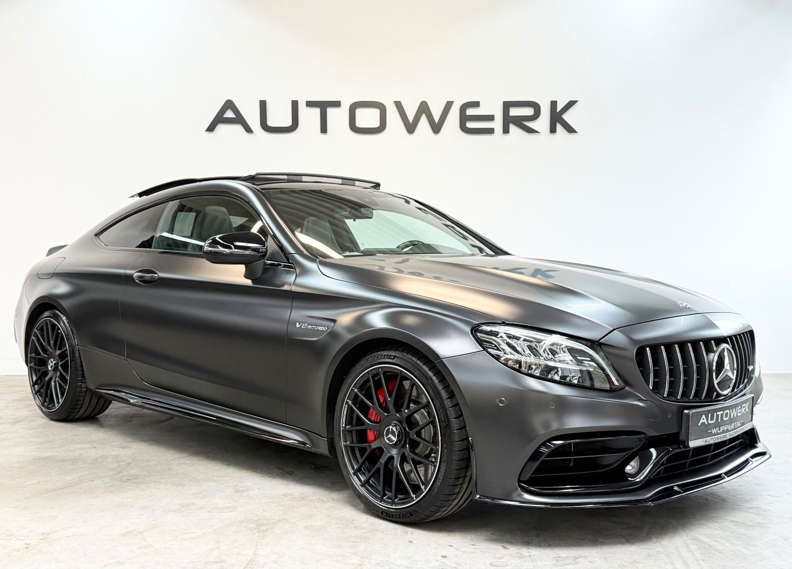 Mercedes-Benz C 63 S AMG COUPE*SCHALE*PANO*AERO*BURMESTER*