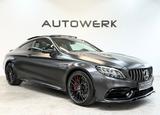 Mercedes-Benz C 63 S AMG COUPE*SCHALE*PANO*AERO*BURMESTER* - Mercedes-Benz C 63 AMG mit Benzin-Antrieb: Sportwagen, Automatik