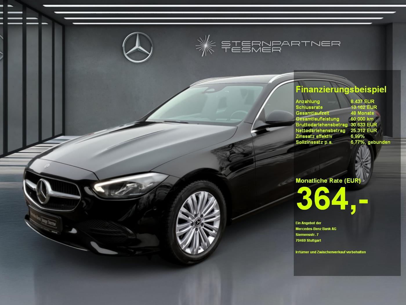 Mercedes-Benz C 200 d T Kamera Lenkradheiz LED VorrDistro