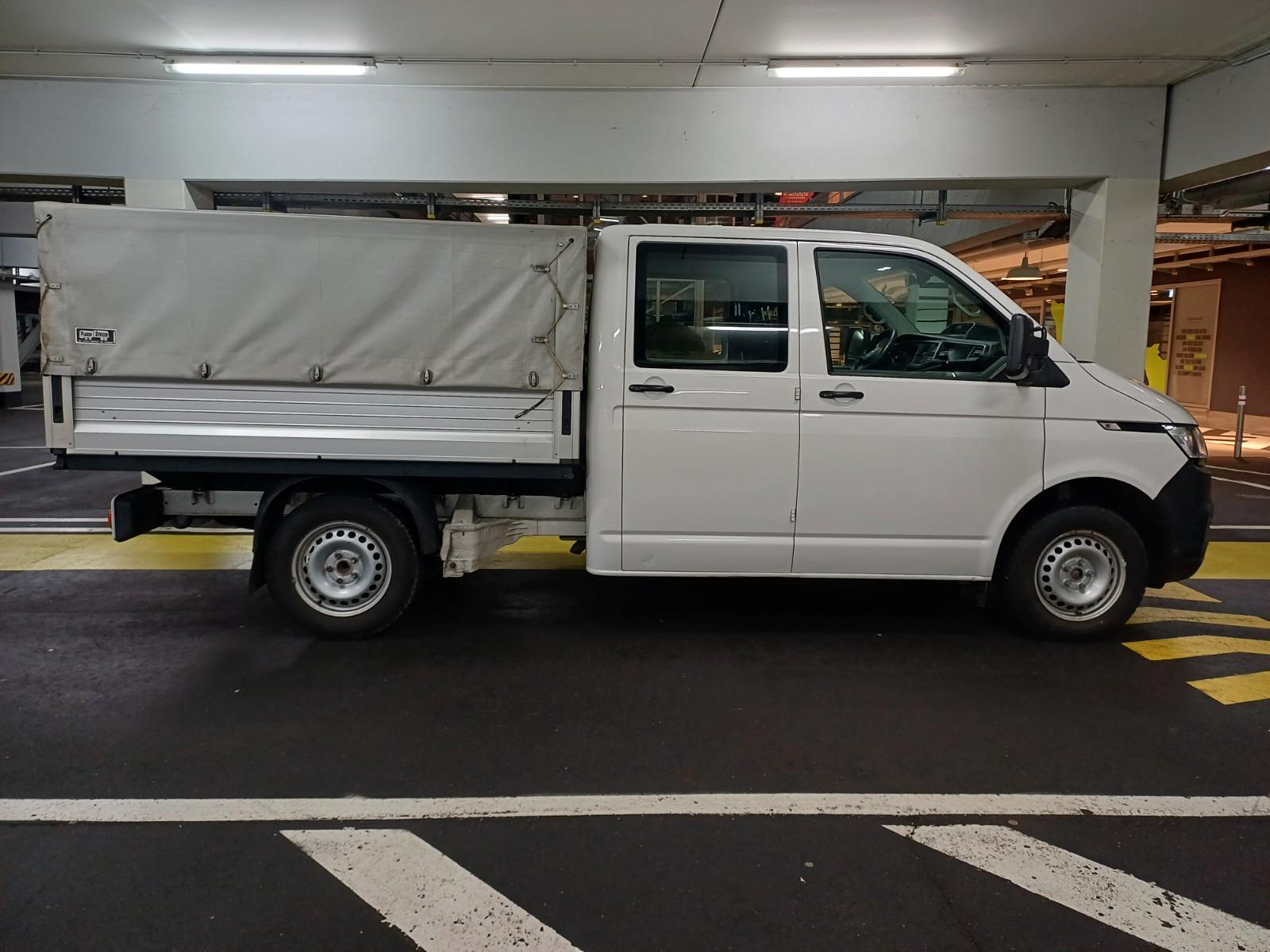 Volkswagen T6 Transporter Doka Pritsche, StandHZG*Klima*AHK