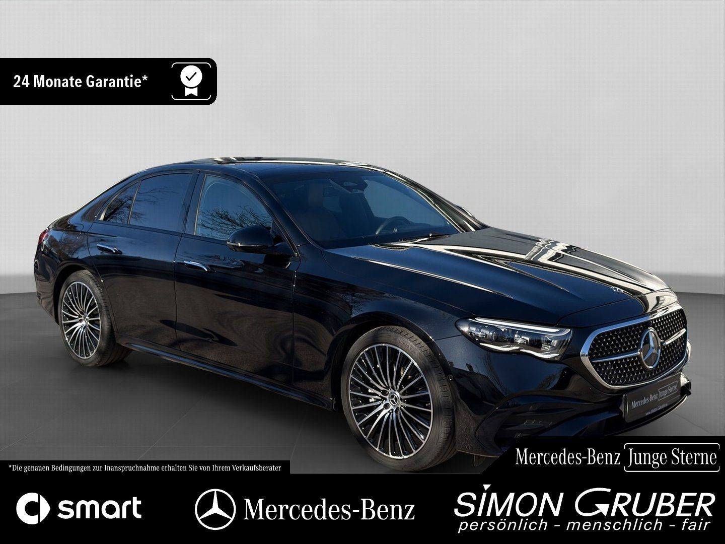 Fahrzeugabbildung Mercedes-Benz E 220 d AMG Night Pano Burm Superscreen DigiL