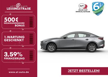 Mazda Leasing Angebot: Mazda 3 2025 Lim. e-SKYACTIV-G 2.5 140ps PRIME-Line