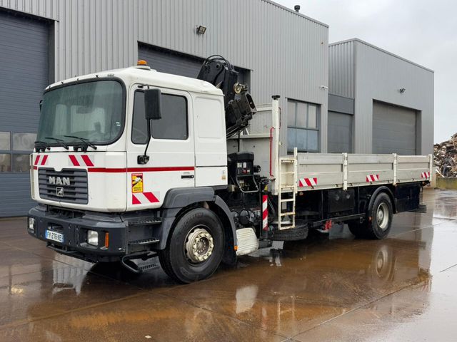 MAN 19.314 4x2 Cargo Truck with HIAB 144B-2 crane