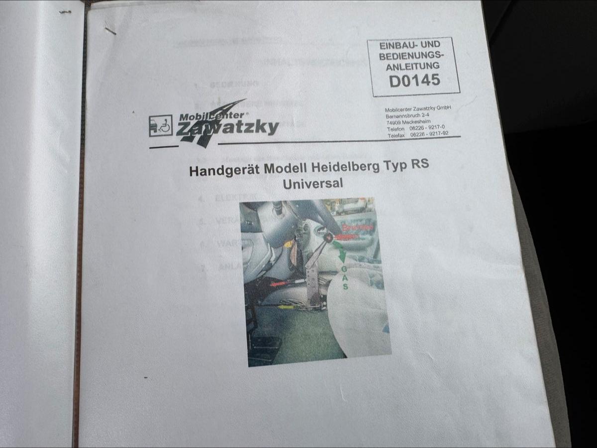 Citroën Xsara Picasso 1-Hand Behindertengerecht SR+WR