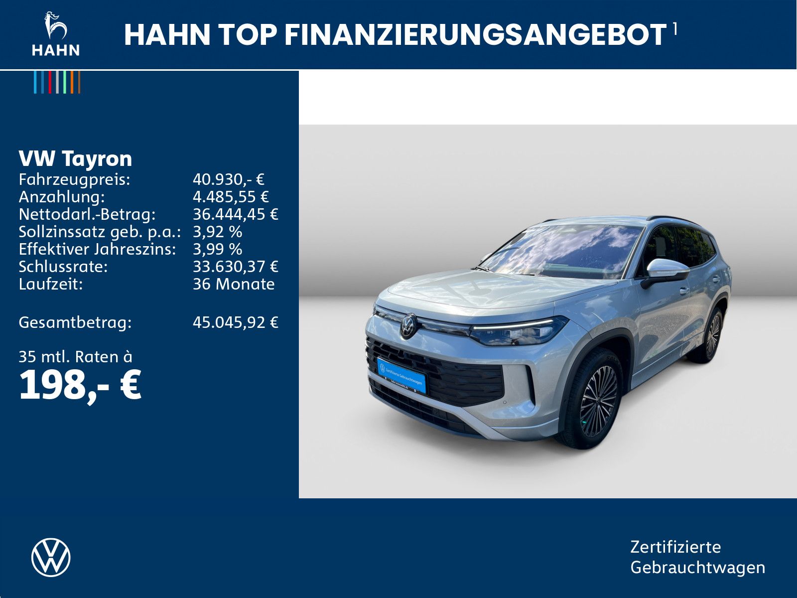 Volkswagen Tayron 2.0TDI DSG 4M LED Standheiz AHK CAM DCC foto 2