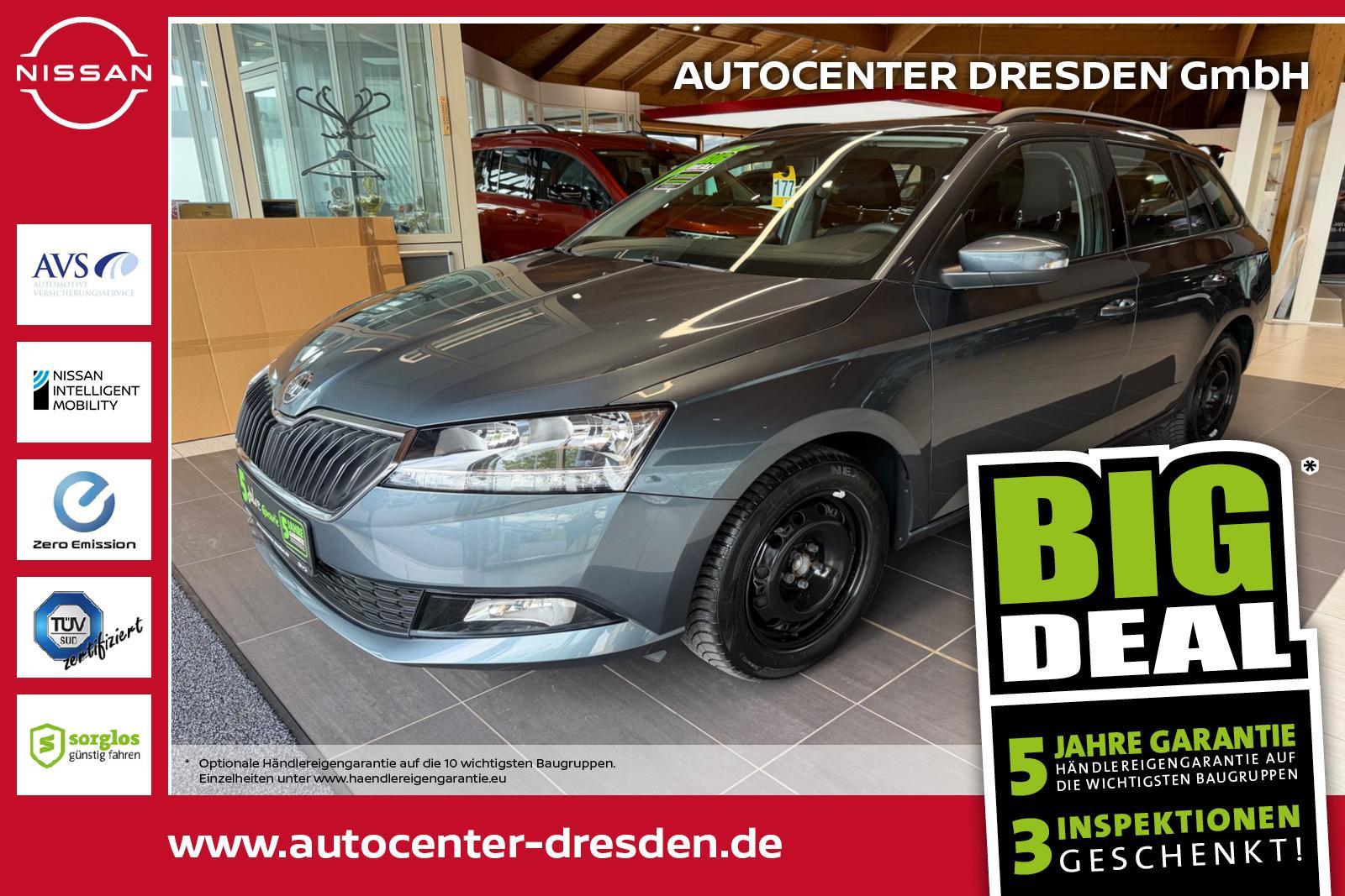Skoda Fabia Combi 1.0 MPI Cool Plus LM+PDC+SHZ+WKR
