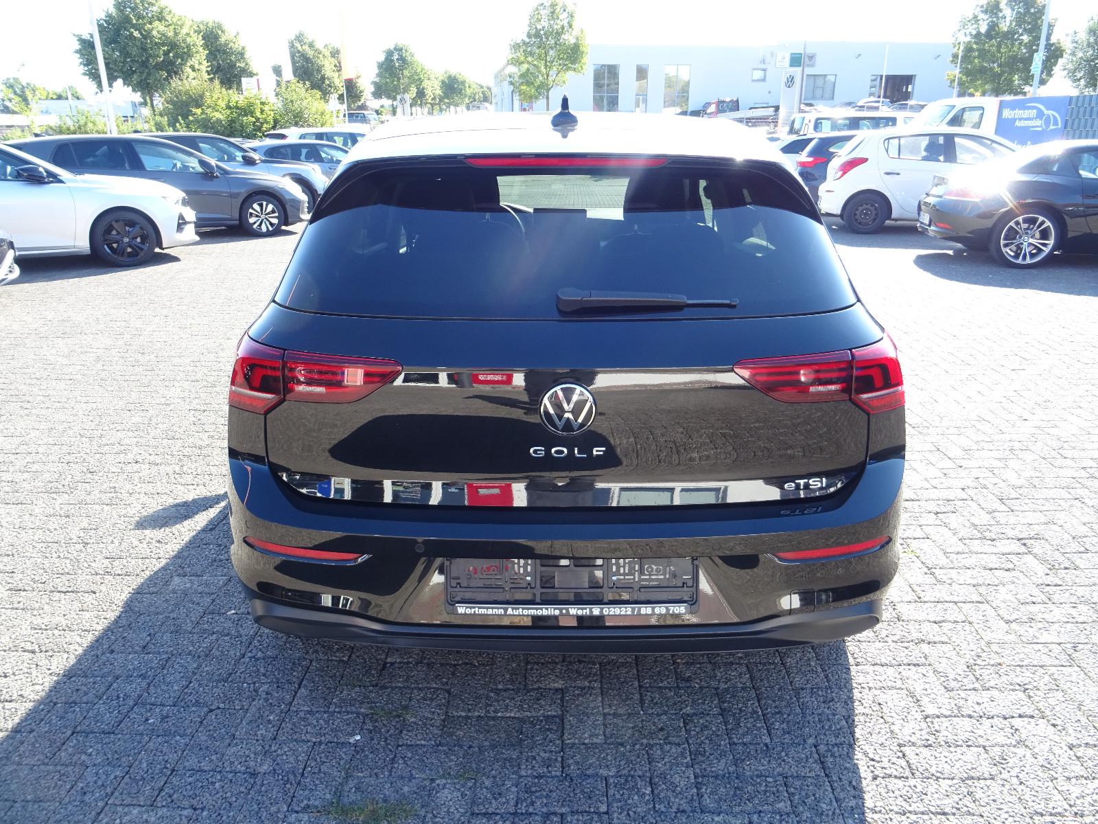 Volkswagen Golf VIII Lim. Life 1.5 eTSI LED Navi PDC Temp., миниатюра 4