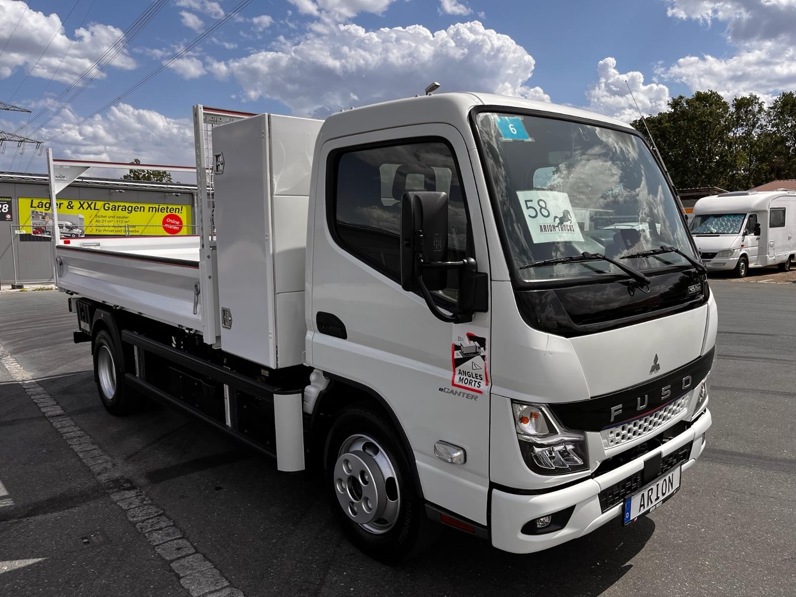 FUSO 4S15e-Canter/AC//3Seats/4250kg/Kipper