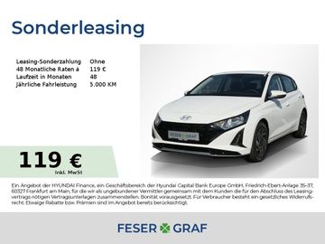 Hyundai Leasingangebot: Hyundai i20 TREND & KOMFORT NAVI SHZ LHZ CAM CARPLAY ALU