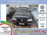 Volkswagen Golf Golf Cabriolet 1.6 cat - Volkswagen Golf Oldtimer mit Benzin-Antrieb: Cabrio