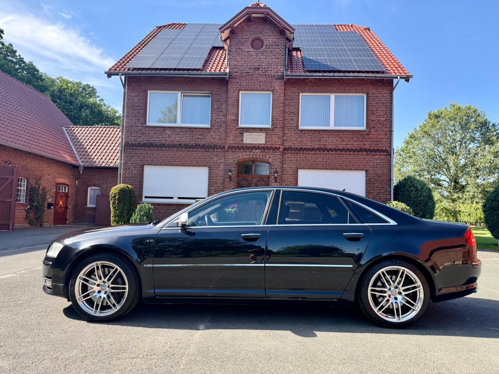 AUDI S8 5.2 QUATTRO V10 450ch - BVA - BANG & OLUFSEN - TOIT PANORAMIQUE - CAMÉRA DE RECUL - JANTES 20"