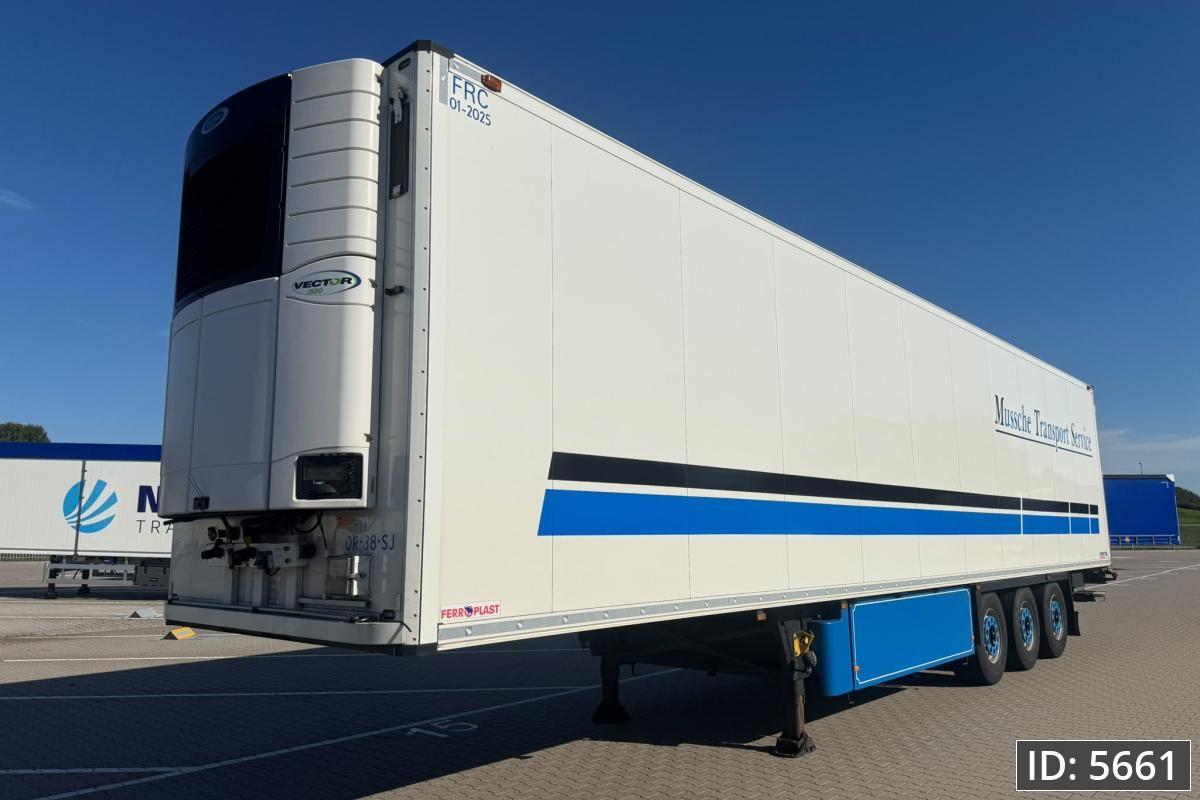 Schmitz Cargobull SCB/S3B / Carrier Vector 1550 / Taillift / Palle