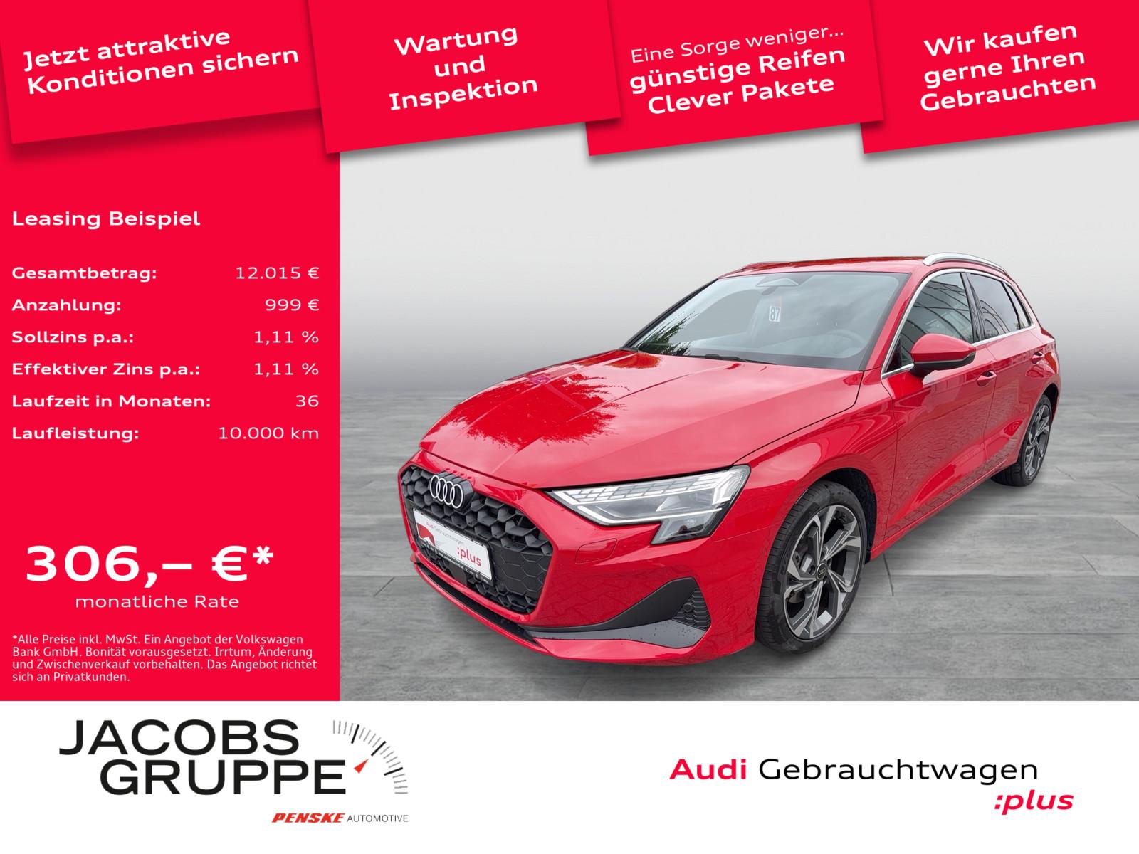 Audi A3 Sportback 35TDI ACC/LED/AHK/Kam/Navi+/18Zoll