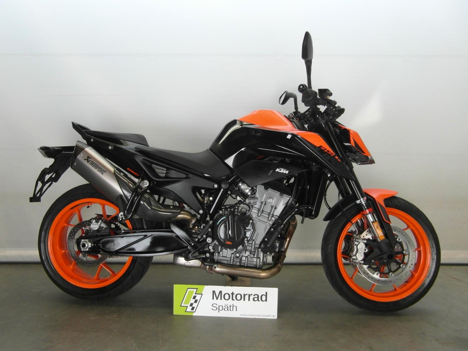 KTM 890 Duke Tiefergelegt Akrapovic 1. Hd.  5.120km