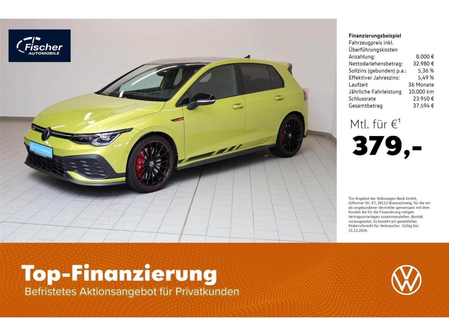 Volkswagen Golf GTI 2.0 TSI Clubsport DSG Matrix/NAV/ACC