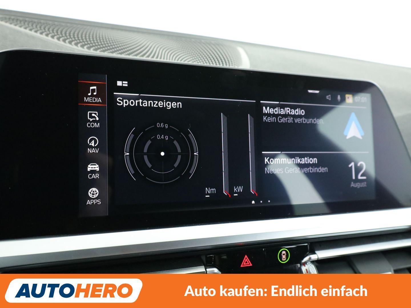 BMW 320 3er 320d Mild-Hybrid M Sport Aut.*CAM*NAVI*PDC*, миниатюра 19