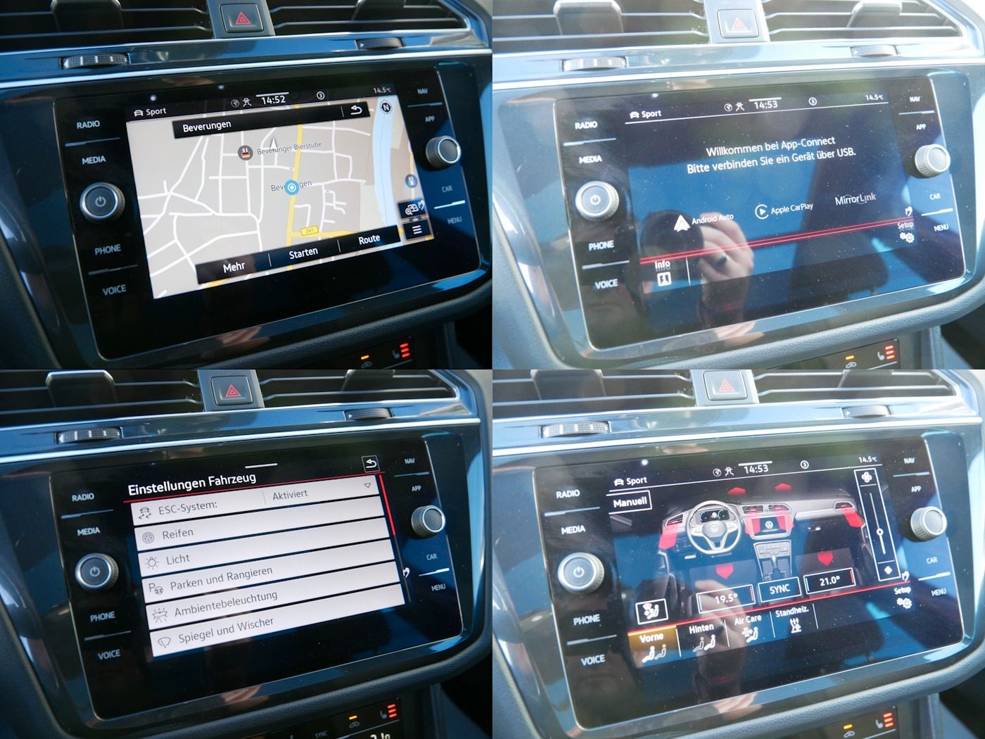 Fahrzeugabbildung Volkswagen Tiguan 1.5 United AHK DACH Standheiz Kamera LED