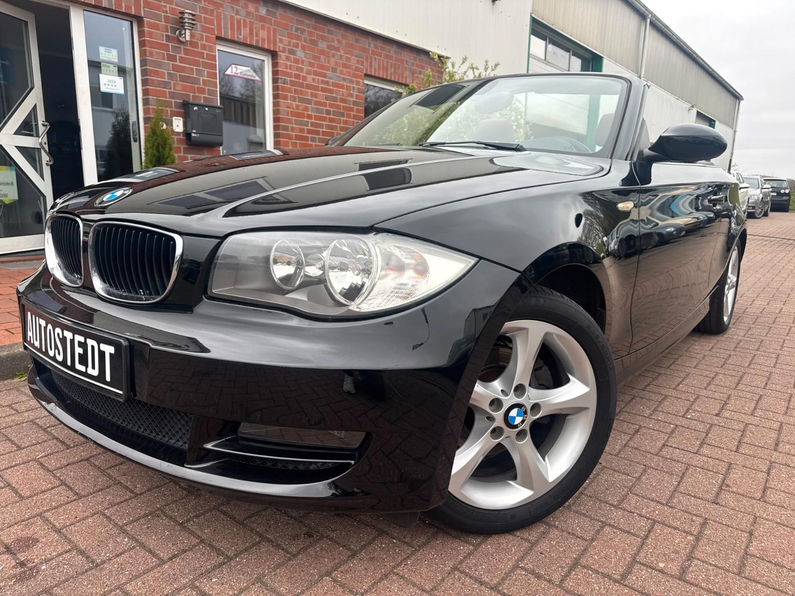 BMW 118i 2.0i Cabrio *Leder*SHZ*Navi*2.Hand*TÜV NEU