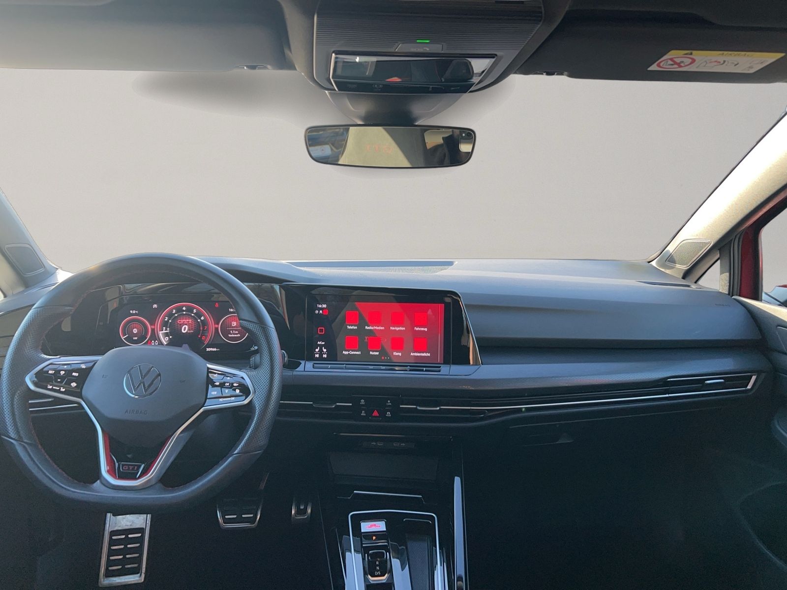 Golf VIII GTI Clubsport, ACC, RearView, Estoril